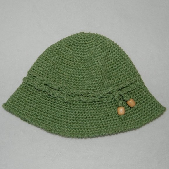 NEW Handmade Spring Sun Hat, Green main image 2